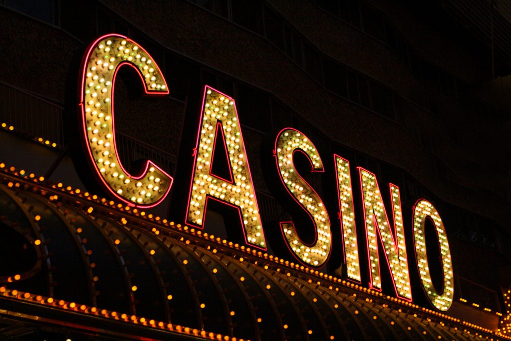 casino sign